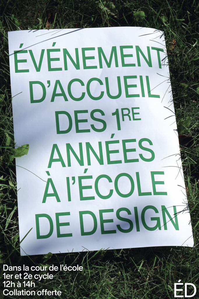Accueil des étudiant·es de 1e année