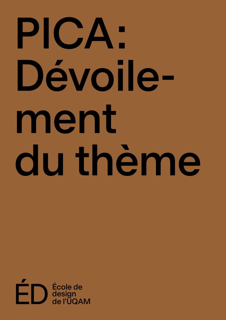 PICA : Dévoilement du thème