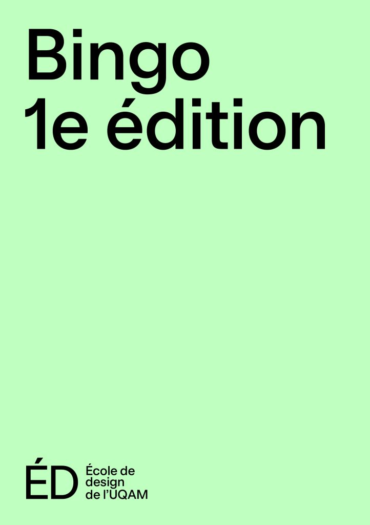 Bingo, 1re édition