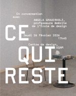 Ce qui reste : Conversation avec Angela Grauerholz