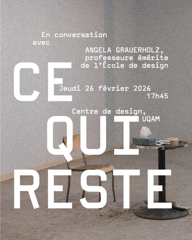 Ce qui reste : Conversation avec Angela Grauerholz